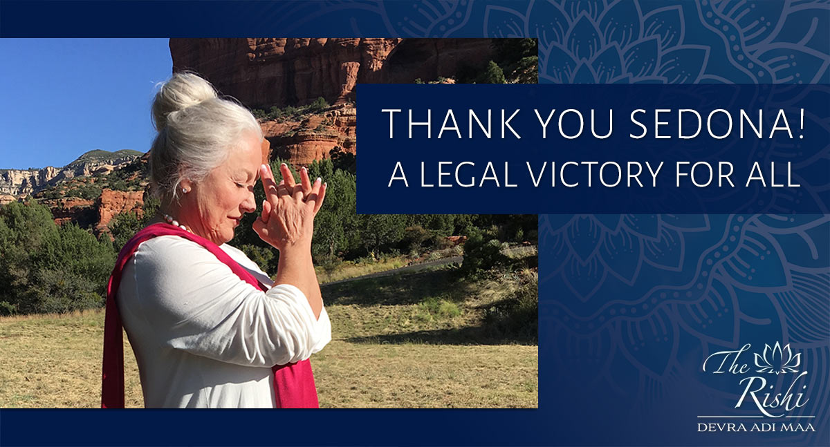 Thank you Sedona! The Rishi's legal victory against cyber-crime.